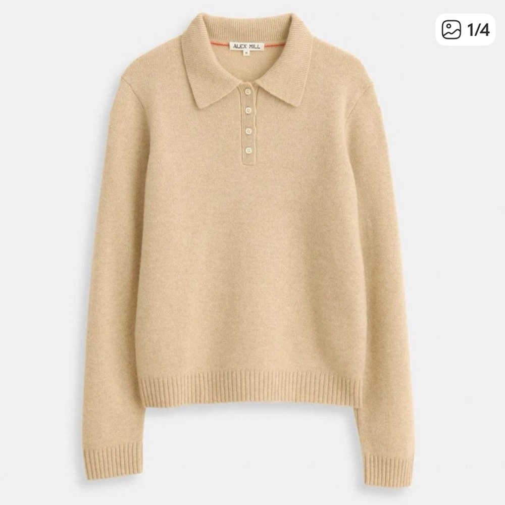 Alex Mill Cashmere Polo